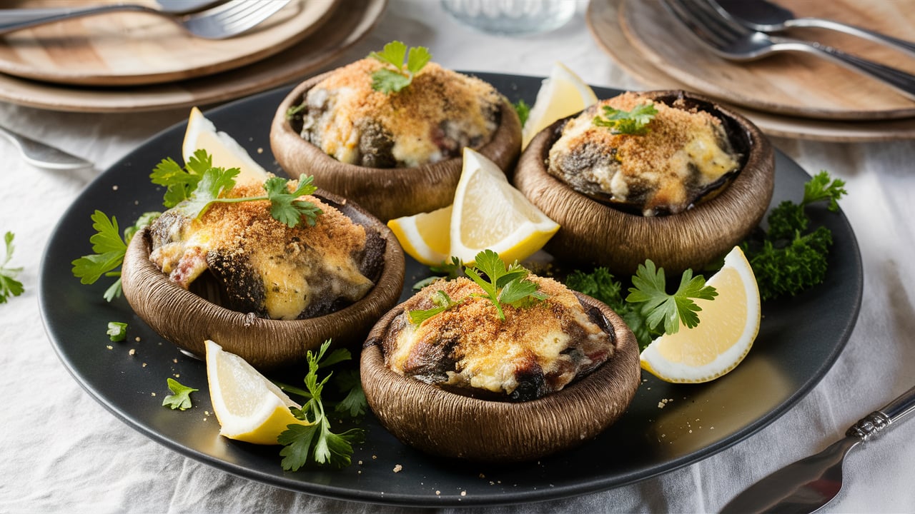 Stuffed Portobello Mushrooms