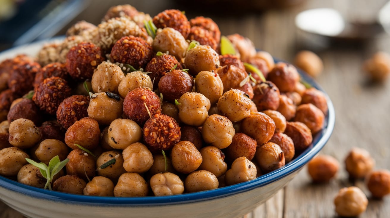 Roasted chickpeas